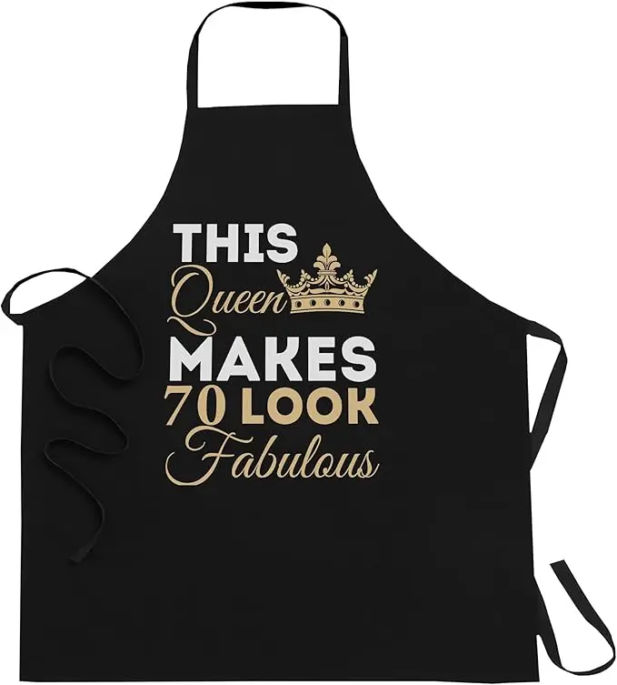 70th Birthday Gifts For Women Over 70 23 70th birthday gifts for older women. birthday apron for women gift.