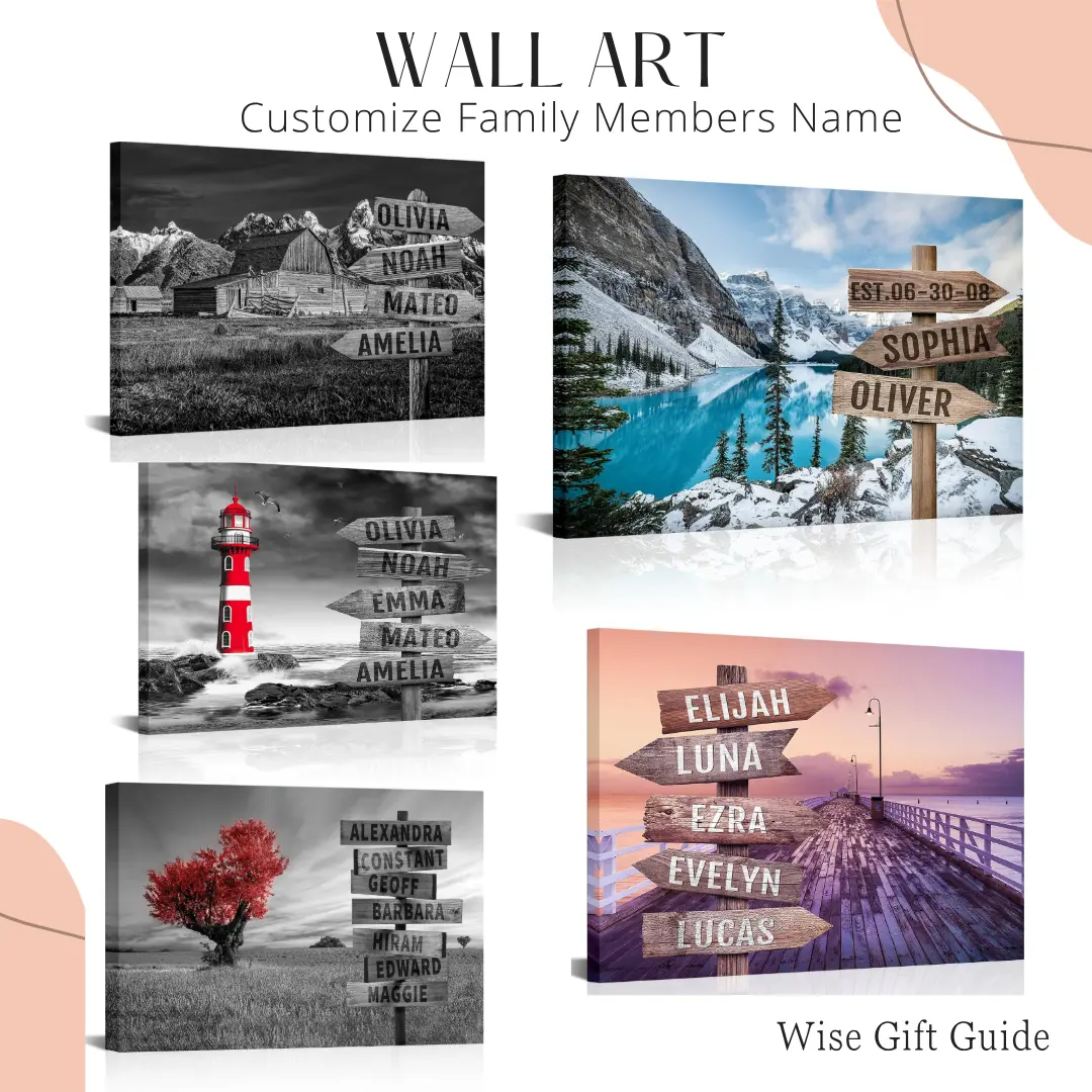 canvas picture for wall is Practical Gifts for older women