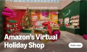 The Amazon Virtual Holiday Shop connects you to the perfect gifts with just a click