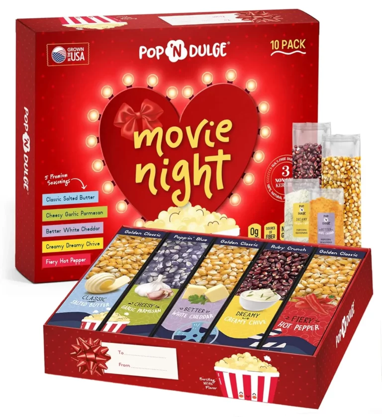 Valentine's Day Gifts for Wife 12 Valentines Day Gifts Movie Night Popcorn Gift Set for older women