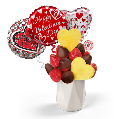 Romantic Gifts 7 A Valentine's Day gifts FOR OLDER WOMEN guide featuring Edible Arrangements and bouquets, presented by Wise Gift Guide.