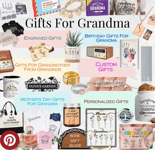 50+ Personalized Gifts For Grandma 1 Personalized Gifts For Grandma