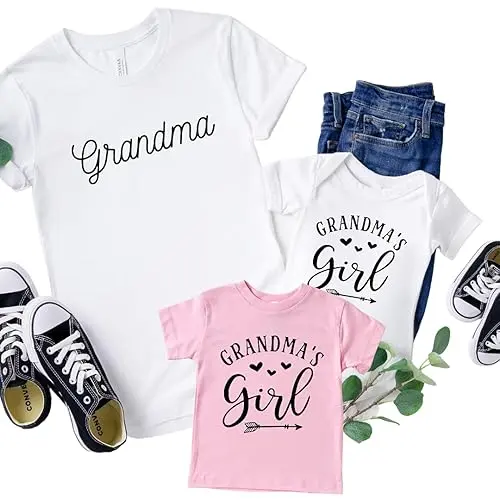 50+ Personalized Gifts For Grandma 28 Personalized Matching Shirts Christmas gifts for grandma