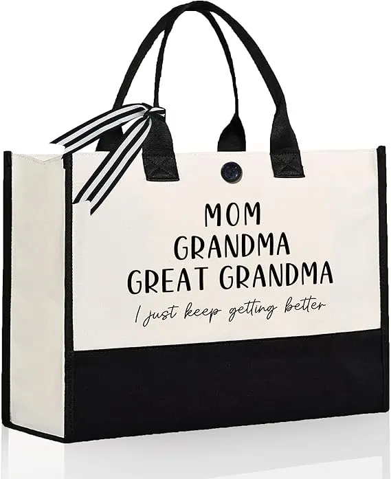 50+ Personalized Gifts For Grandma 11 gifts for a new grandma tote bag for new grandma