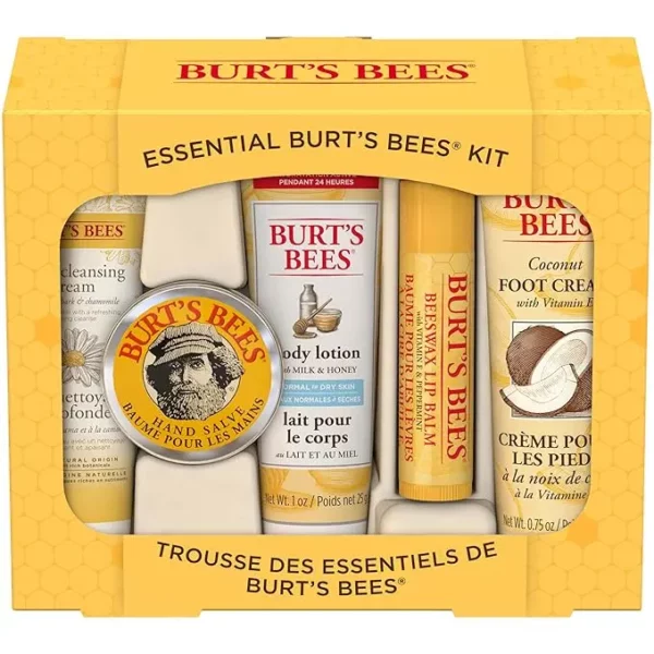 60+ Gift Sets for Women 36 Burt’s Bees 5-piece everyday beauty gift set under $15
