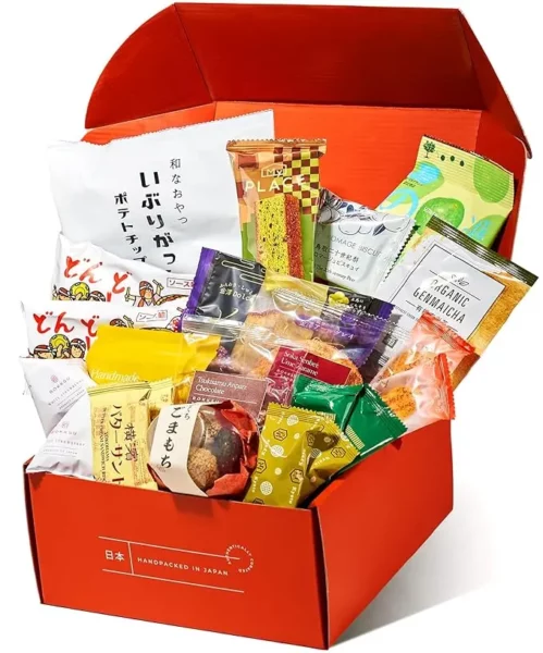 60+ Gift Sets for Women 37 Japanese snack box birthday gift set for women