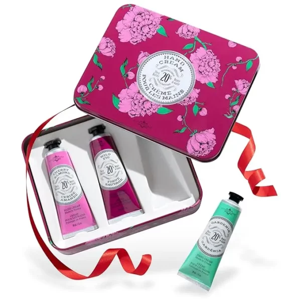 60+ Gift Sets for Women 35 La Chatelaine designer hand cream gift set for women