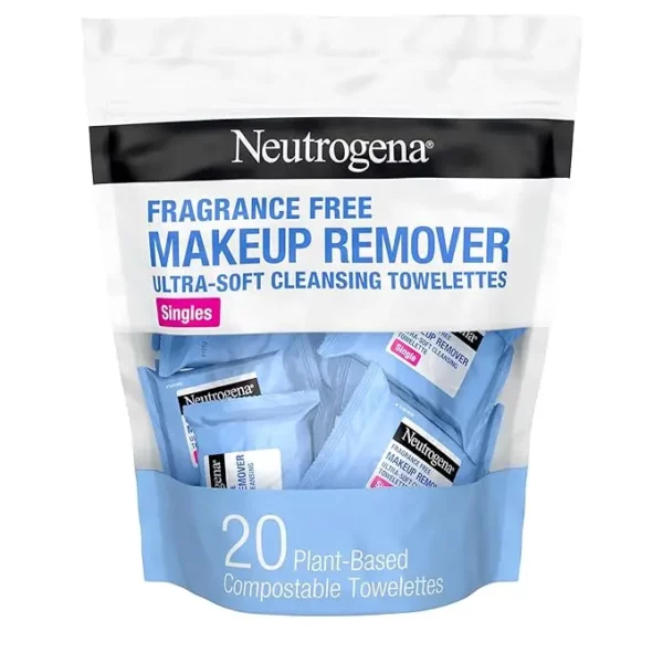 60+ Gift Sets for Women 15 Neutrogena fragrance-free makeup remover wipes pack for sensitive skin