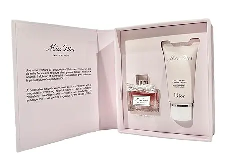 60+ Gift Sets for Women 29 beauty sets for women Dior Miss Perfume & Lotion